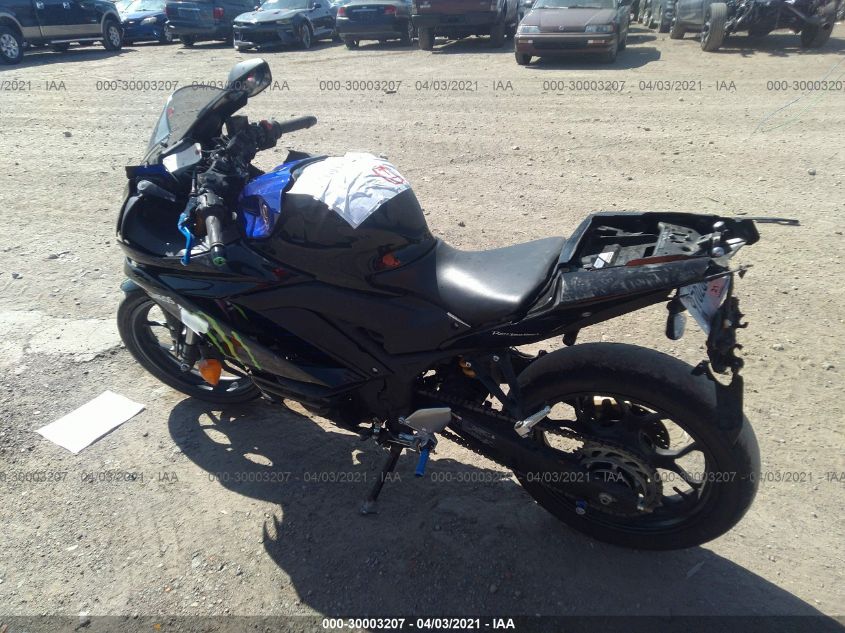 2020 YAMAHA YZFR3 A MH3RH18Y9LK002842