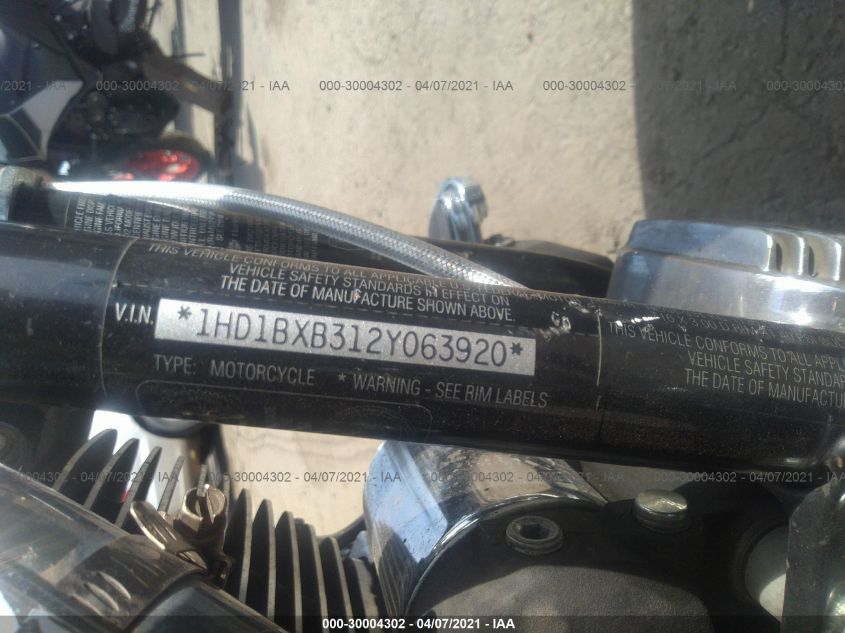 2002 HARLEY-DAVIDSON FLSTFI 1HD1BXB312Y063920
