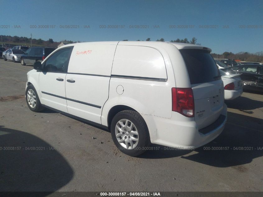 2015 RAM CARGO VAN TRADESMAN 2C4JRGAGXFR524334