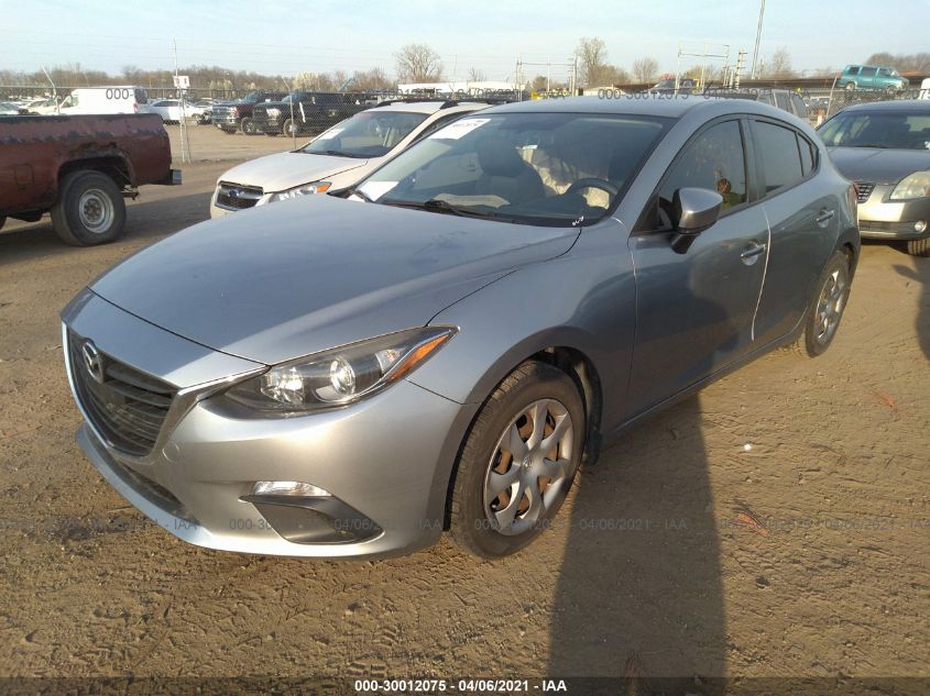 2014 MAZDA MAZDA3 I SPORT JM1BM1K70E1171457