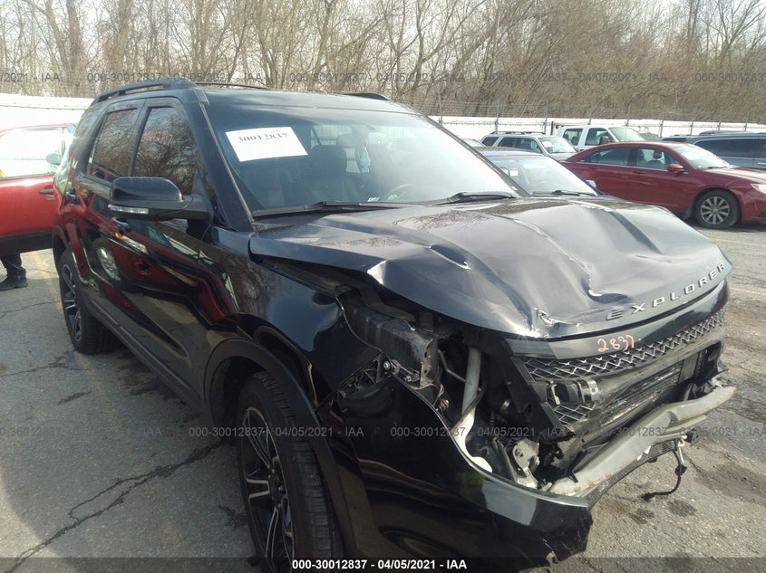 FORD EXPLORER 2015. Lot# 30012837. VIN 1FM5K8GT7FGC11948. Photo 1