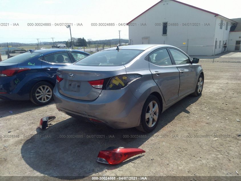 2013 HYUNDAI ELANTRA GLS PZEV KMHDH4AE2DU925482