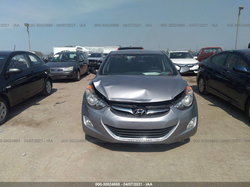 2013 HYUNDAI ELANTRA GLS PZEV KMHDH4AE2DU925482