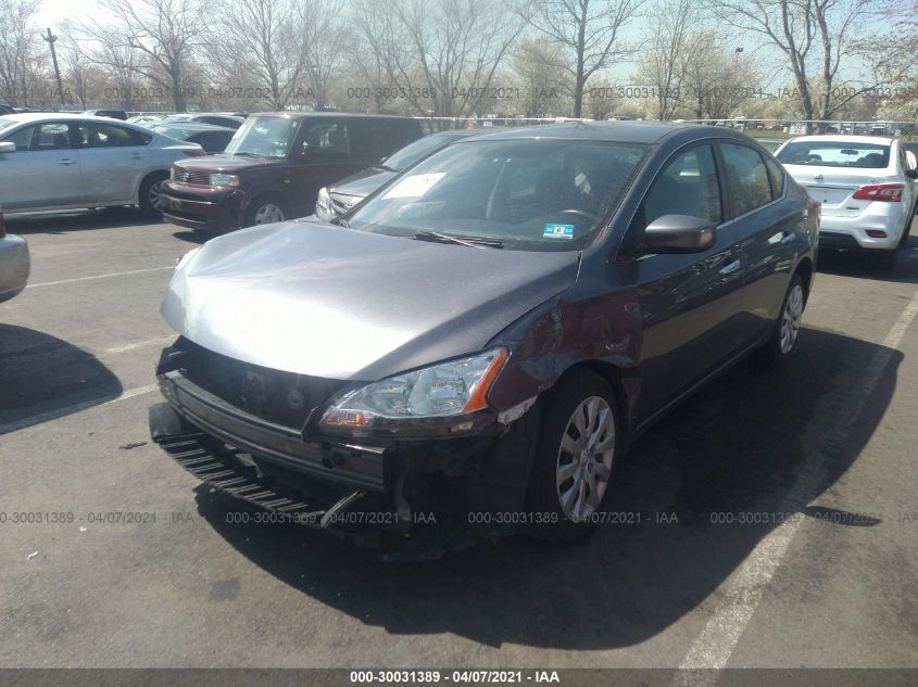 2015 NISSAN SENTRA S 3N1AB7AP5FY377895