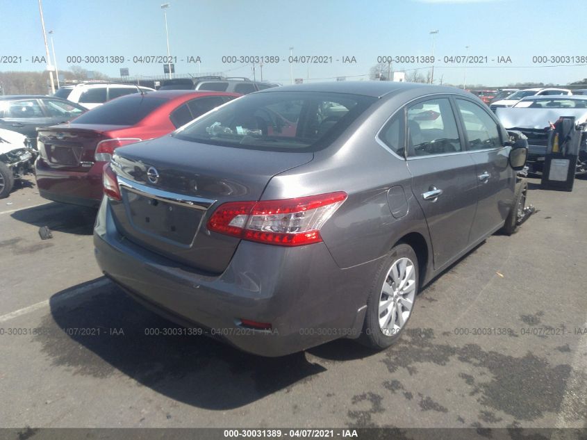 2015 NISSAN SENTRA S 3N1AB7AP5FY377895