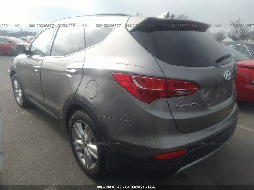 2013 HYUNDAI SANTA FE 2.0T SPORT 5XYZUDLA0DG088202