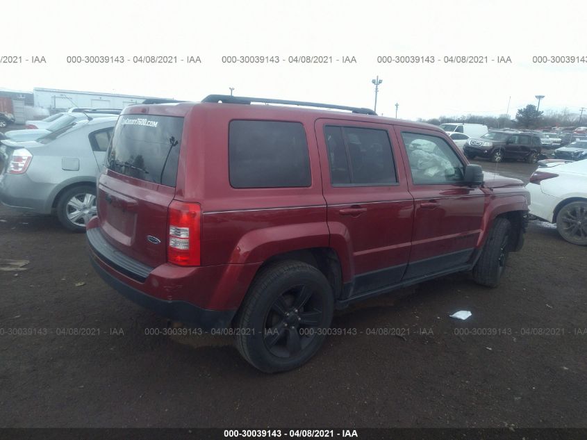 2014 JEEP PATRIOT ALTITUDE 1C4NJPBA5ED848649