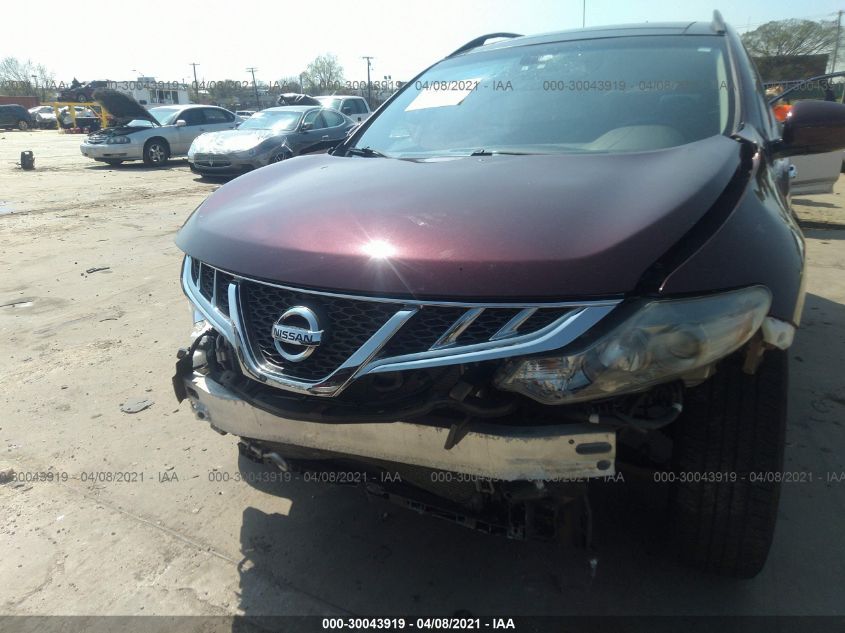 2014 NISSAN MURANO SL JN8AZ1MW7EW508733