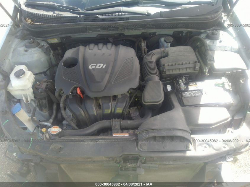 2013 HYUNDAI SONATA GLS 5NPEB4ACXDH537256