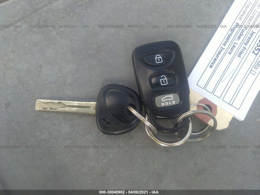 2013 HYUNDAI SONATA GLS 5NPEB4ACXDH537256