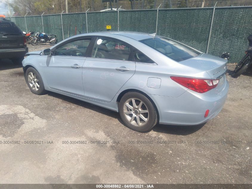 2013 HYUNDAI SONATA GLS 5NPEB4ACXDH537256