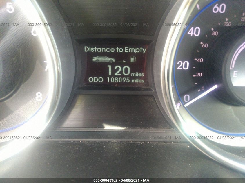 2013 HYUNDAI SONATA GLS 5NPEB4ACXDH537256