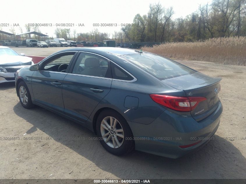 2016 HYUNDAI SONATA 2.4L SE 5NPE24AF7GH276053