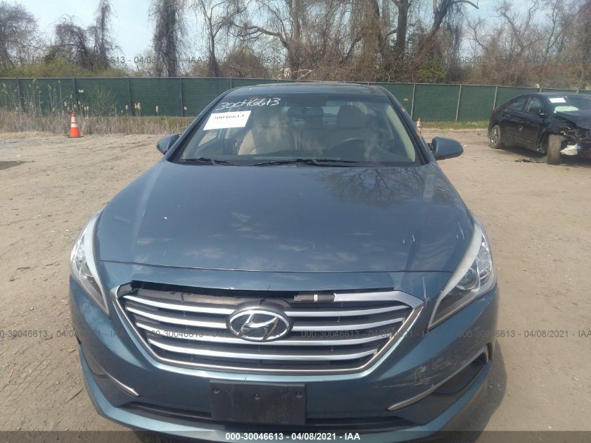 2016 HYUNDAI SONATA 2.4L SE 5NPE24AF7GH276053