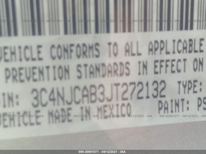 Фото: 3C4NJCAB3JT272132 - 9