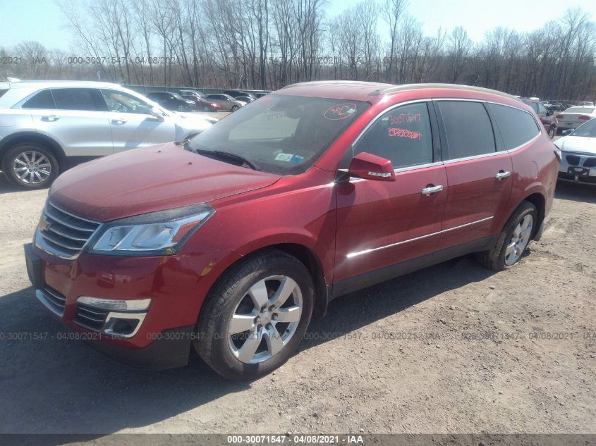 2014 CHEVROLET TRAVERSE LTZ 1GNKVJKDXEJ139657