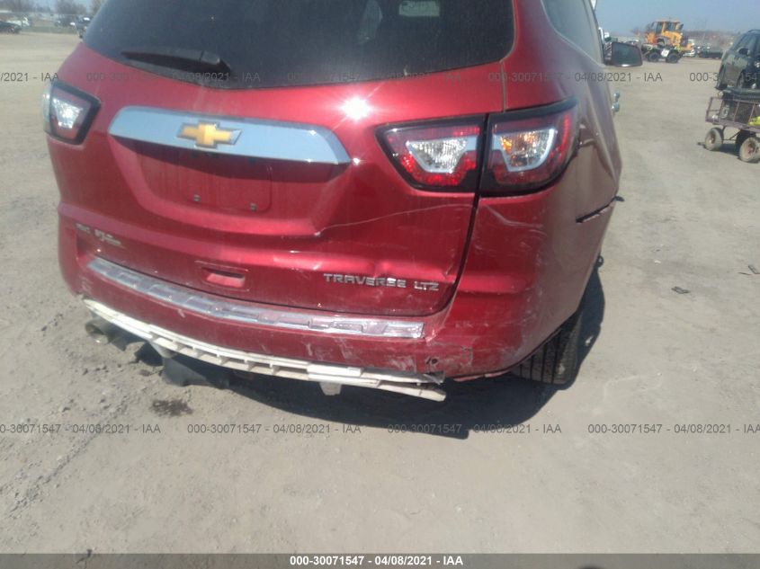 2014 CHEVROLET TRAVERSE LTZ 1GNKVJKDXEJ139657