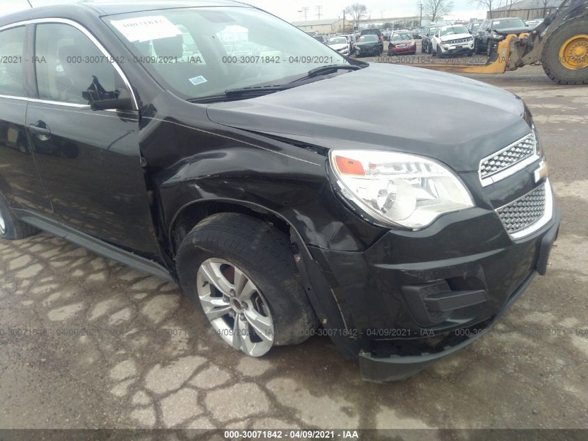 2014 CHEVROLET EQUINOX LS 2GNALAEK7E6312589
