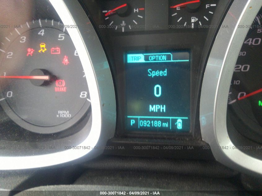 2014 CHEVROLET EQUINOX LS 2GNALAEK7E6312589