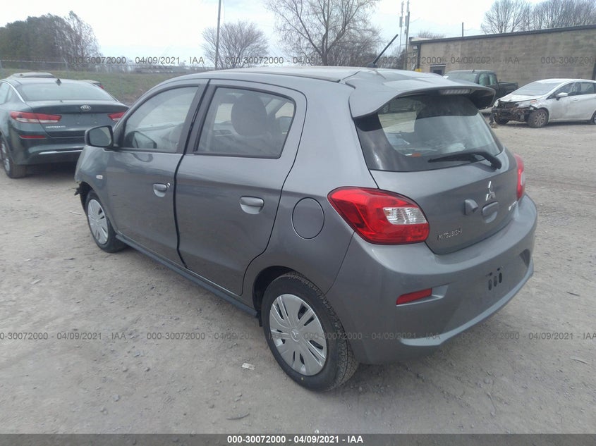 2019 MITSUBISHI MIRAGE VIN: ML32A3HJ9KH012935