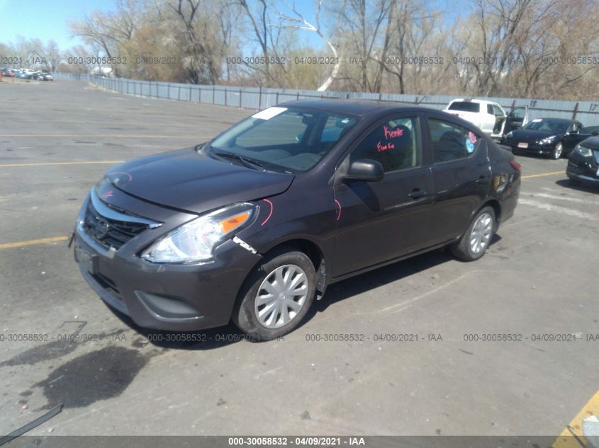 2015 NISSAN VERSA S PLUS 3N1CN7AP2FL836278