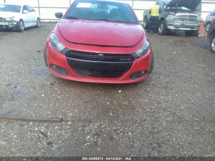2016 DODGE DART SXT 1C3CDFBB6GD530483
