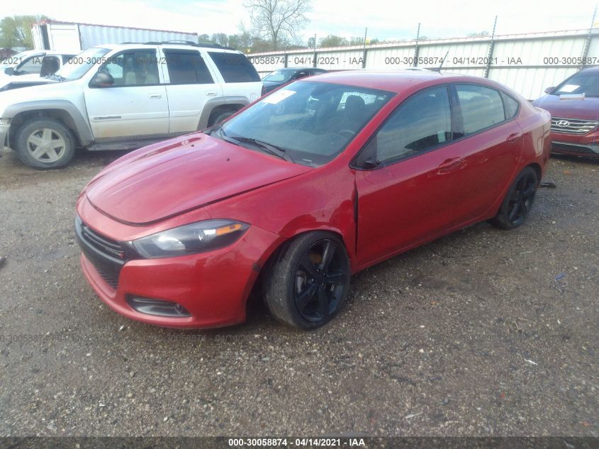 2016 DODGE DART SXT 1C3CDFBB6GD530483
