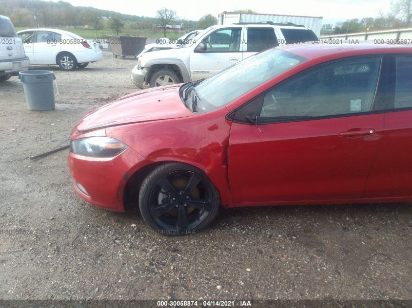 2016 DODGE DART SXT 1C3CDFBB6GD530483