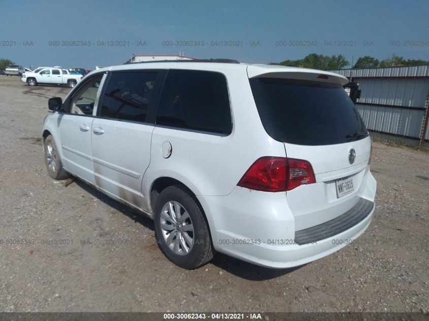 2014 VOLKSWAGEN ROUTAN SE W/RSE & NAVIGATION 2C4RVABG5ER134864