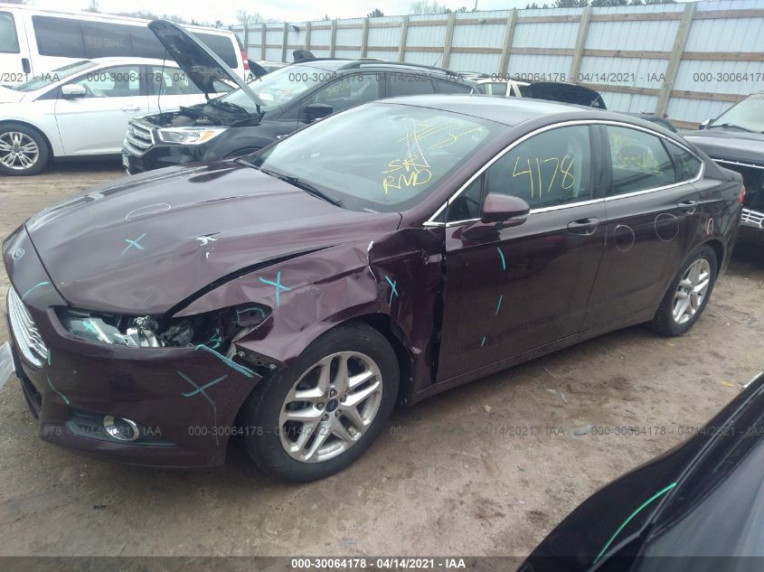 2013 FORD FUSION SE 3FA6P0HRXDR219665