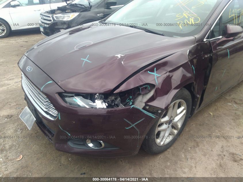 2013 FORD FUSION SE 3FA6P0HRXDR219665