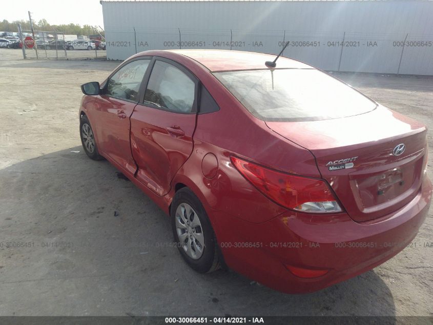 2016 HYUNDAI ACCENT SE KMHCT4AE6GU157584