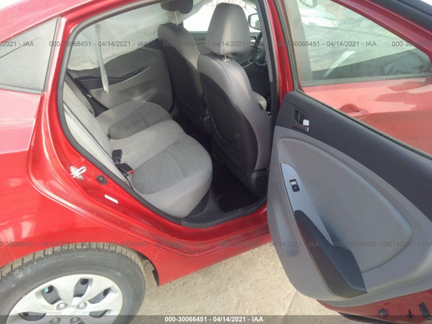 2016 HYUNDAI ACCENT SE KMHCT4AE6GU157584