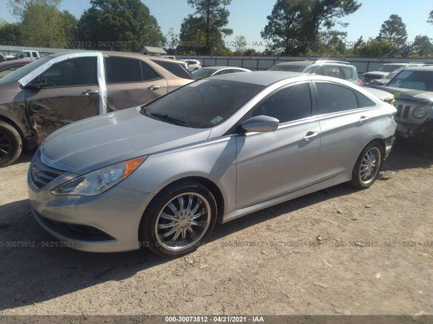 2014 HYUNDAI SONATA GLS 5NPEB4AC7EH863114