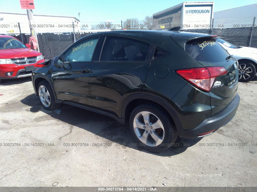 2016 HONDA HR-V EX 3CZRU6H51GM750135