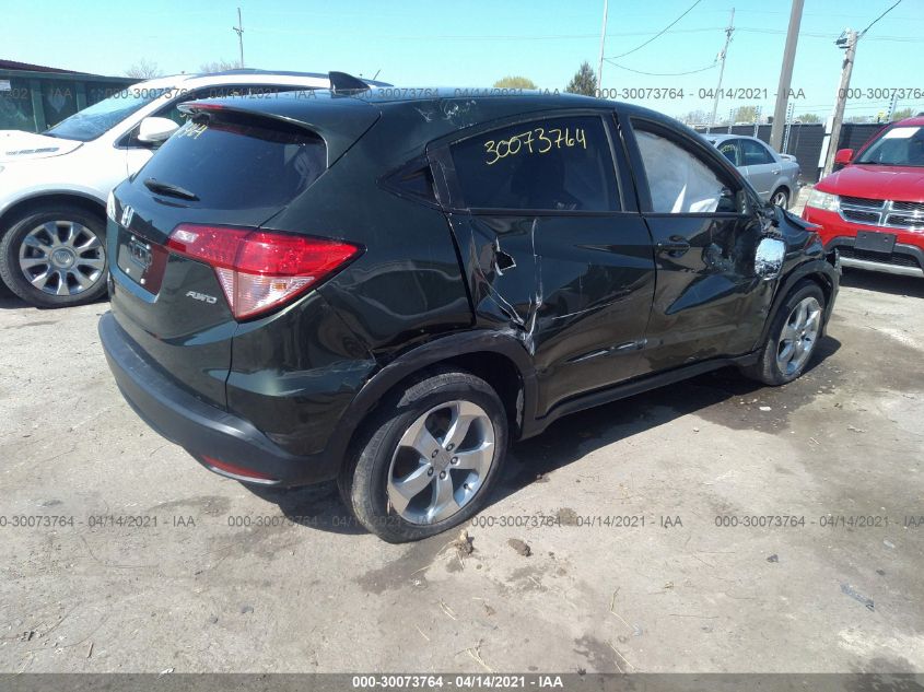 2016 HONDA HR-V EX 3CZRU6H51GM750135