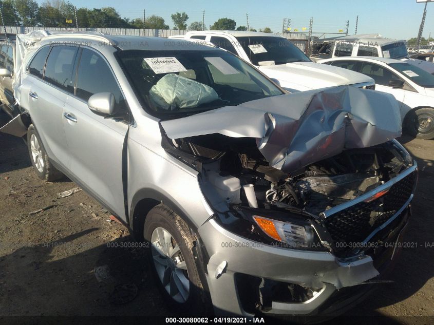 2018 KIA SORENTO LX 5XYPG4A32JG339476
