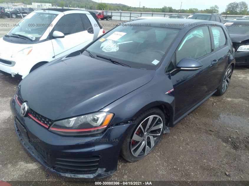 2016 VOLKSWAGEN GOLF GTI SE 3VWTT7AU0GM009381