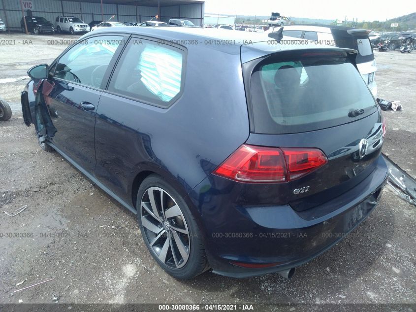 2016 VOLKSWAGEN GOLF GTI SE 3VWTT7AU0GM009381