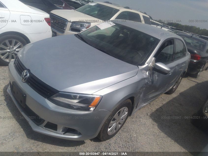 2014 VOLKSWAGEN JETTA SEDAN SE 3VWD17AJ1EM361110