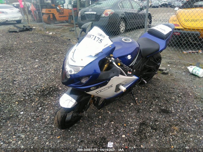 2005 SUZUKI GSX-R750 K JS1GR7JA752101837