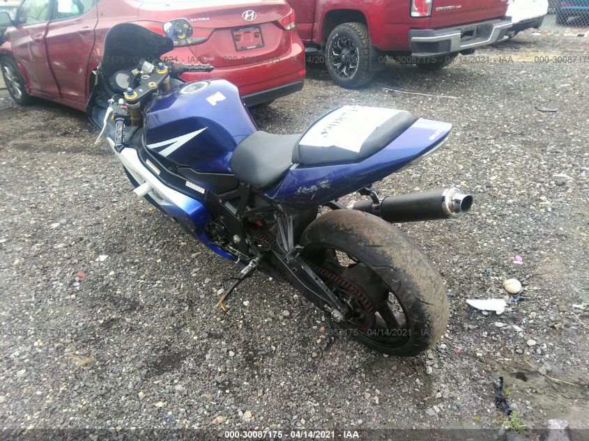 2005 SUZUKI GSX-R750 K JS1GR7JA752101837