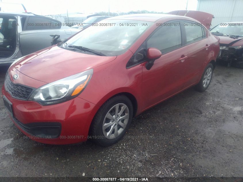 2015 KIA RIO LX KNADM4A37F6459356