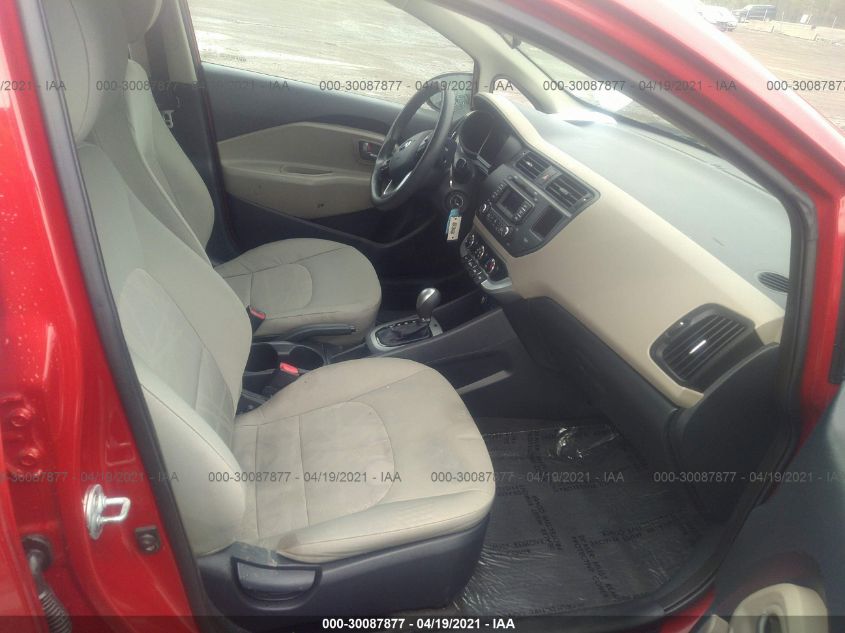 2015 KIA RIO LX KNADM4A37F6459356