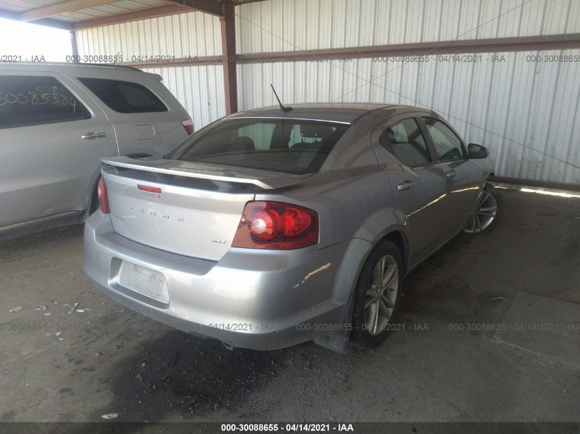 2014 DODGE AVENGER SXT 1C3CDZCG8EN160401