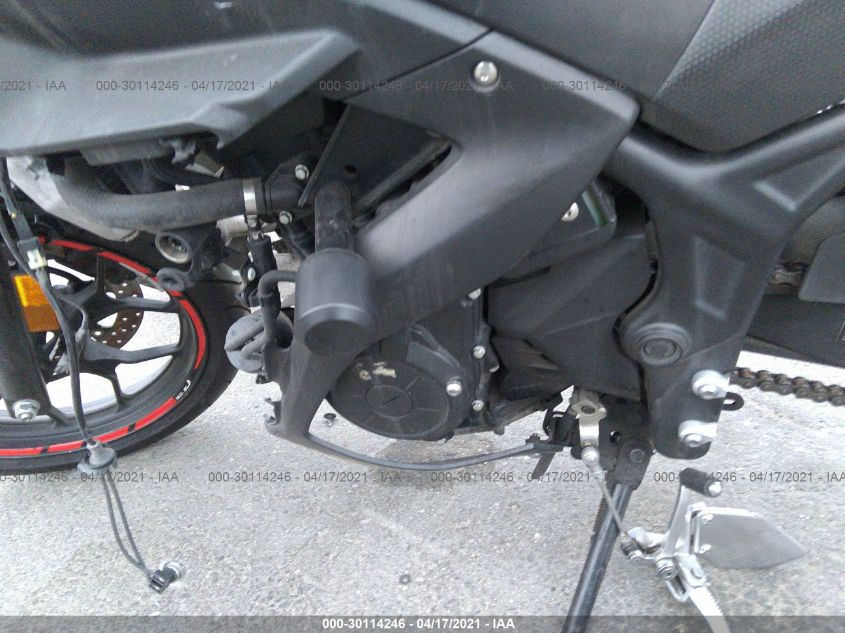 2015 YAMAHA YZFR3 MH3RH06Y6FK007658