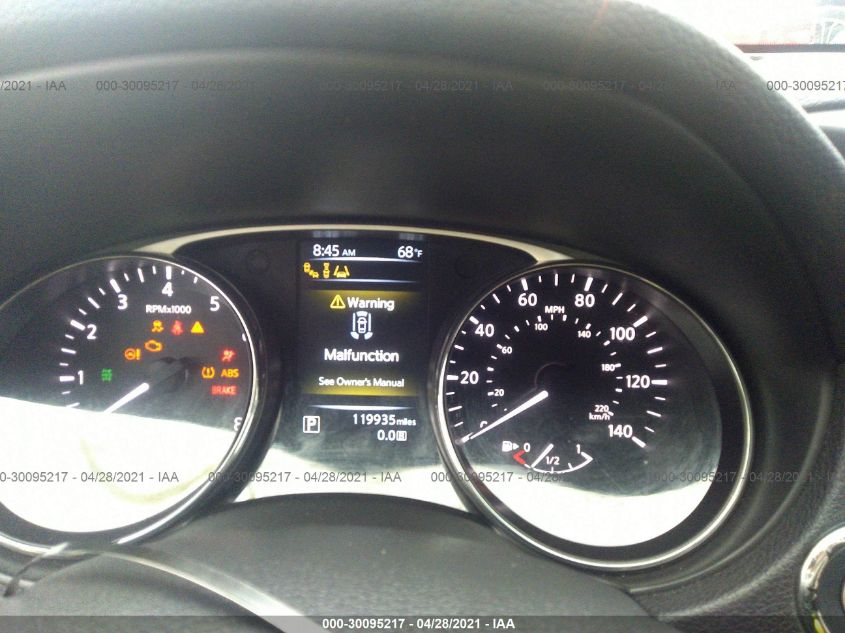 2014 NISSAN ROGUE SL 5N1AT2MV3EC775021