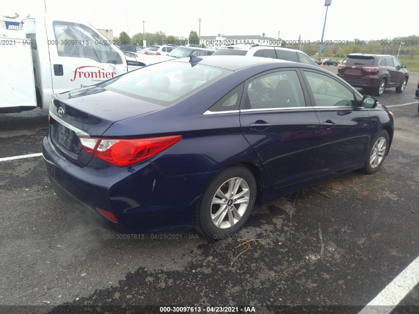 2014 HYUNDAI SONATA GLS 5NPEB4AC9EH924141