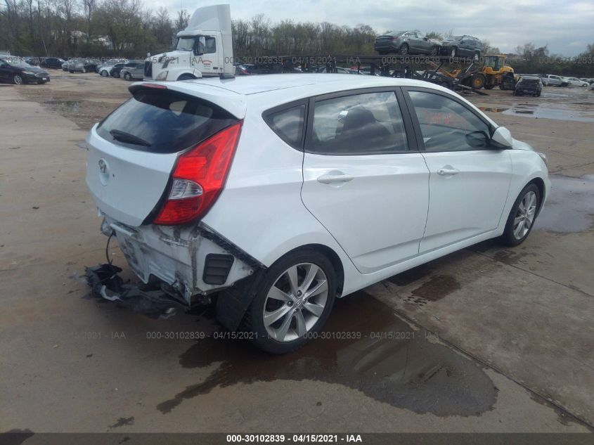 2014 HYUNDAI ACCENT GS/SE KMHCT5AE5EU159541
