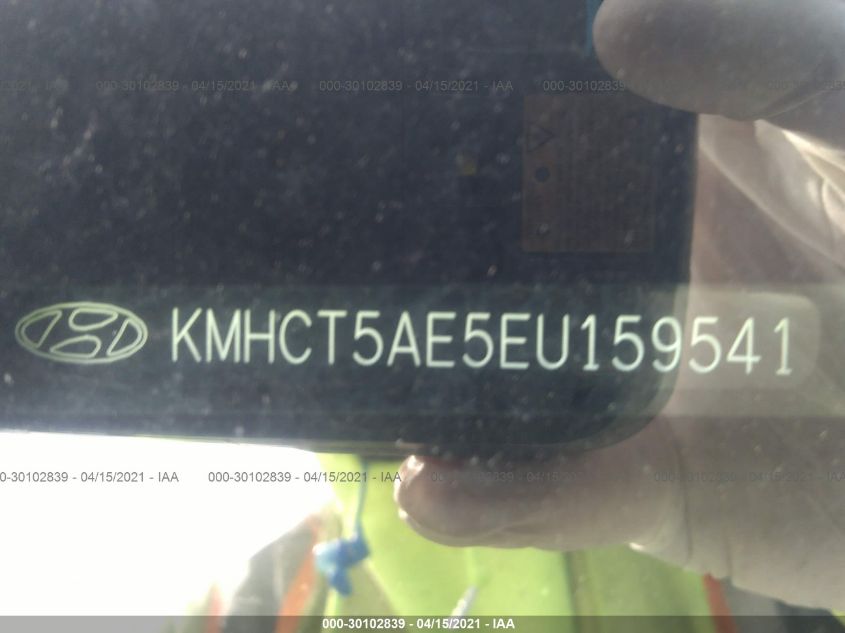 2014 HYUNDAI ACCENT GS/SE KMHCT5AE5EU159541